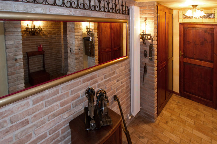 Interior Design Stefano Bergami Hầm rượu phong cách mộc mạc