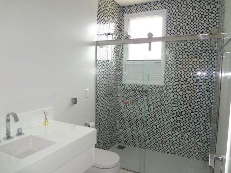 COLORMIX - PASTILHAS DE VIDRO tess Casas de banho modernas