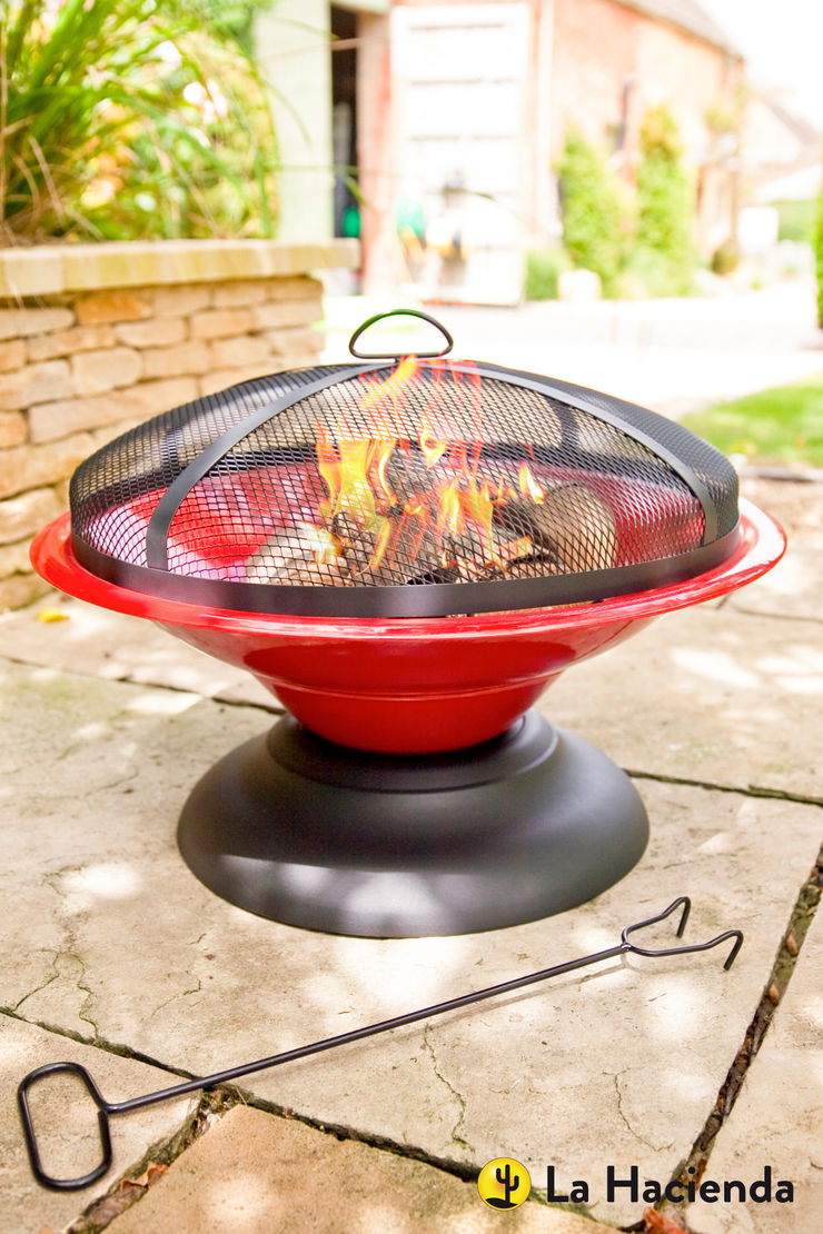 Moda - red La Hacienda Garden Fire pits & barbecues