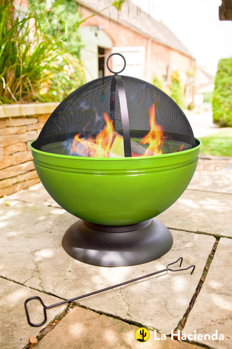 Globe - lime La Hacienda Garden Fire pits & barbecues