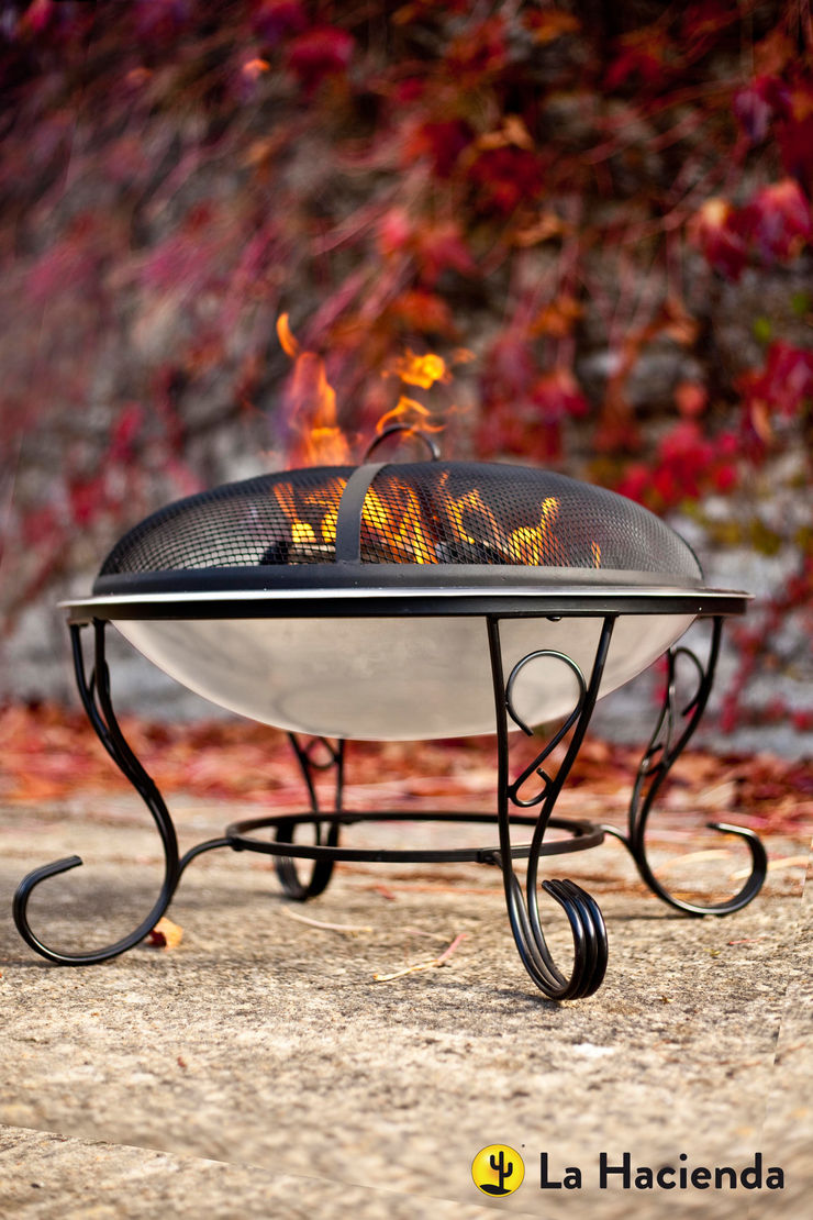 San Diego La Hacienda Garden Fire pits & barbecues