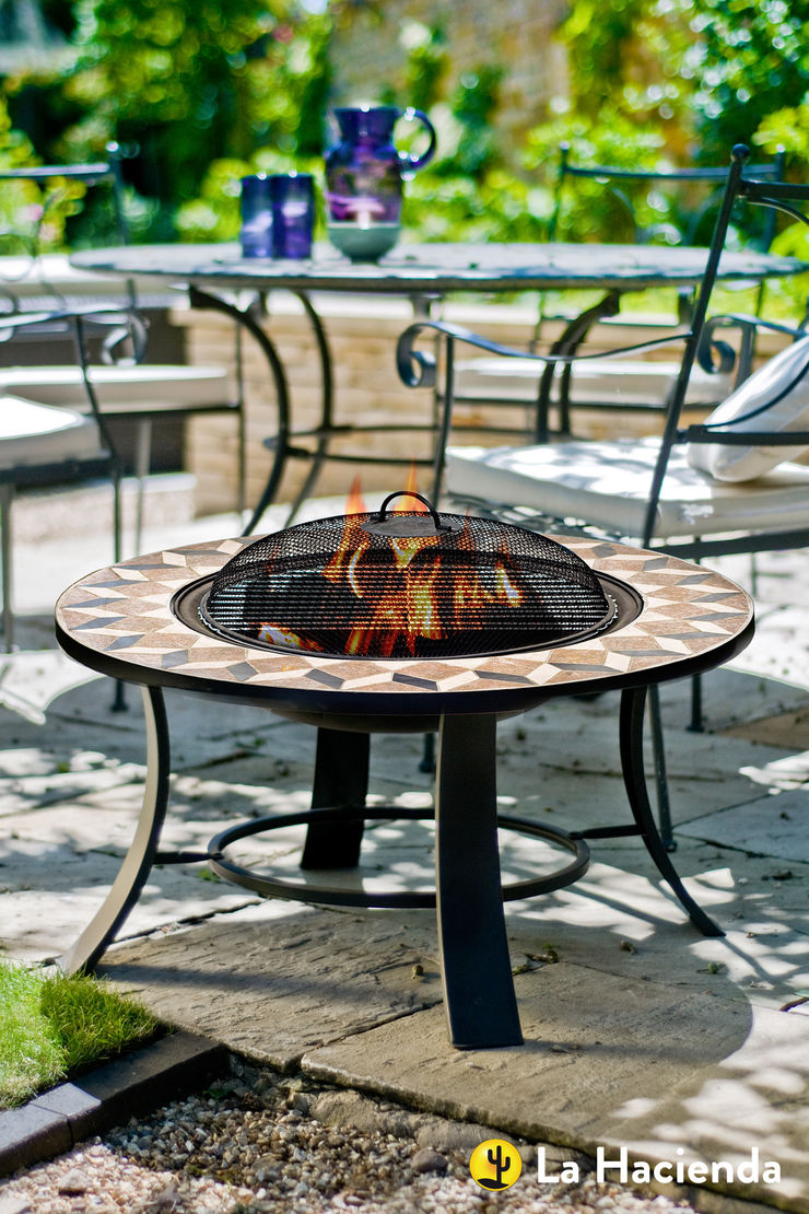 Trieste with grill La Hacienda Garden Fire pits & barbecues