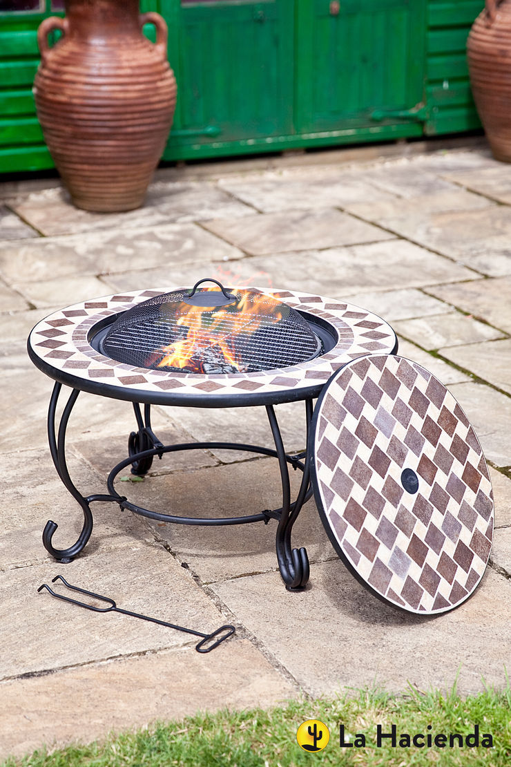 Napoli with grill La Hacienda Garden Fire pits & barbecues