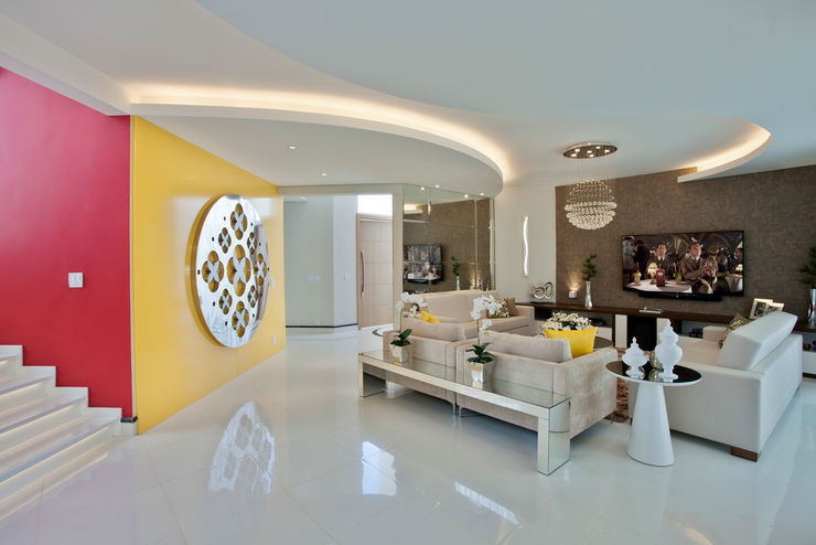 Designer de Interiores e Paisagista Iara Kílaris Nowoczesny salon