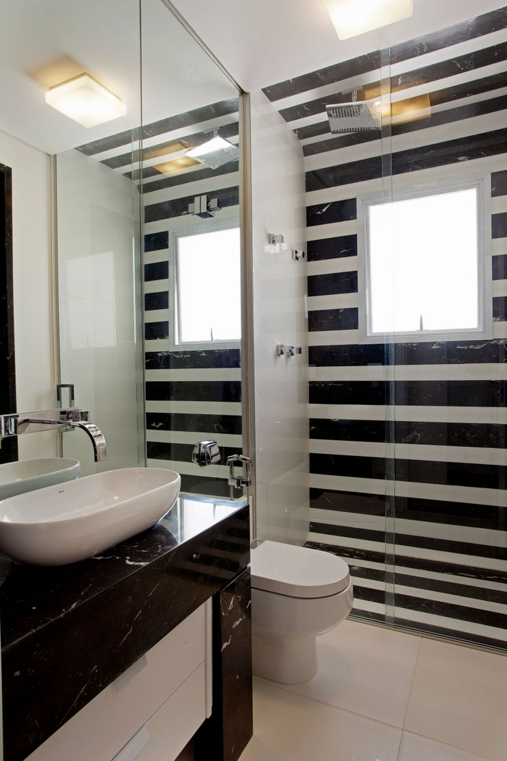 Designer de Interiores e Paisagista Iara Kílaris Nowoczesna łazienka
