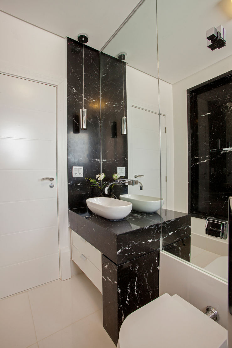 Designer de Interiores e Paisagista Iara Kílaris Nowoczesna łazienka