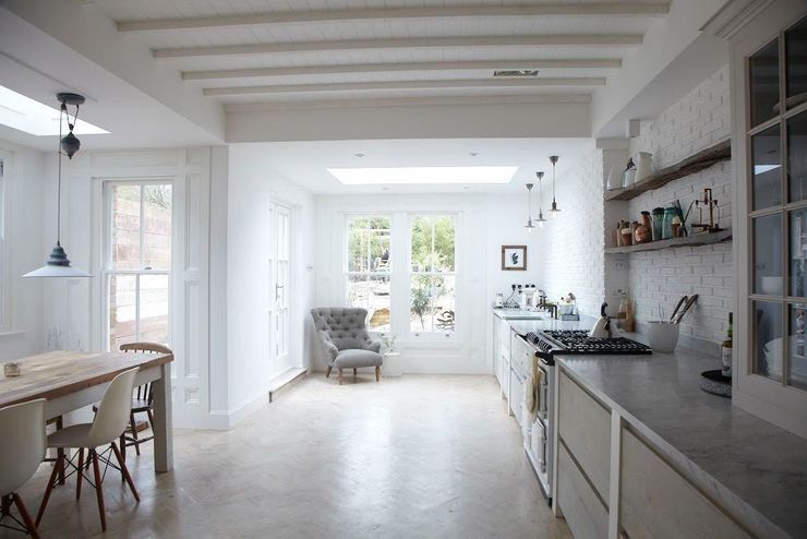 Rear Extension Oakman Modern kitchen
