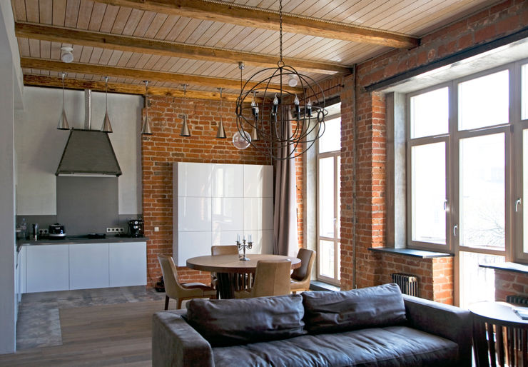 Дизайн-студия интерьера 'ART-B.O.s' Industrial style kitchen