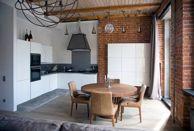 Дизайн-студия интерьера 'ART-B.O.s' Industrial style kitchen