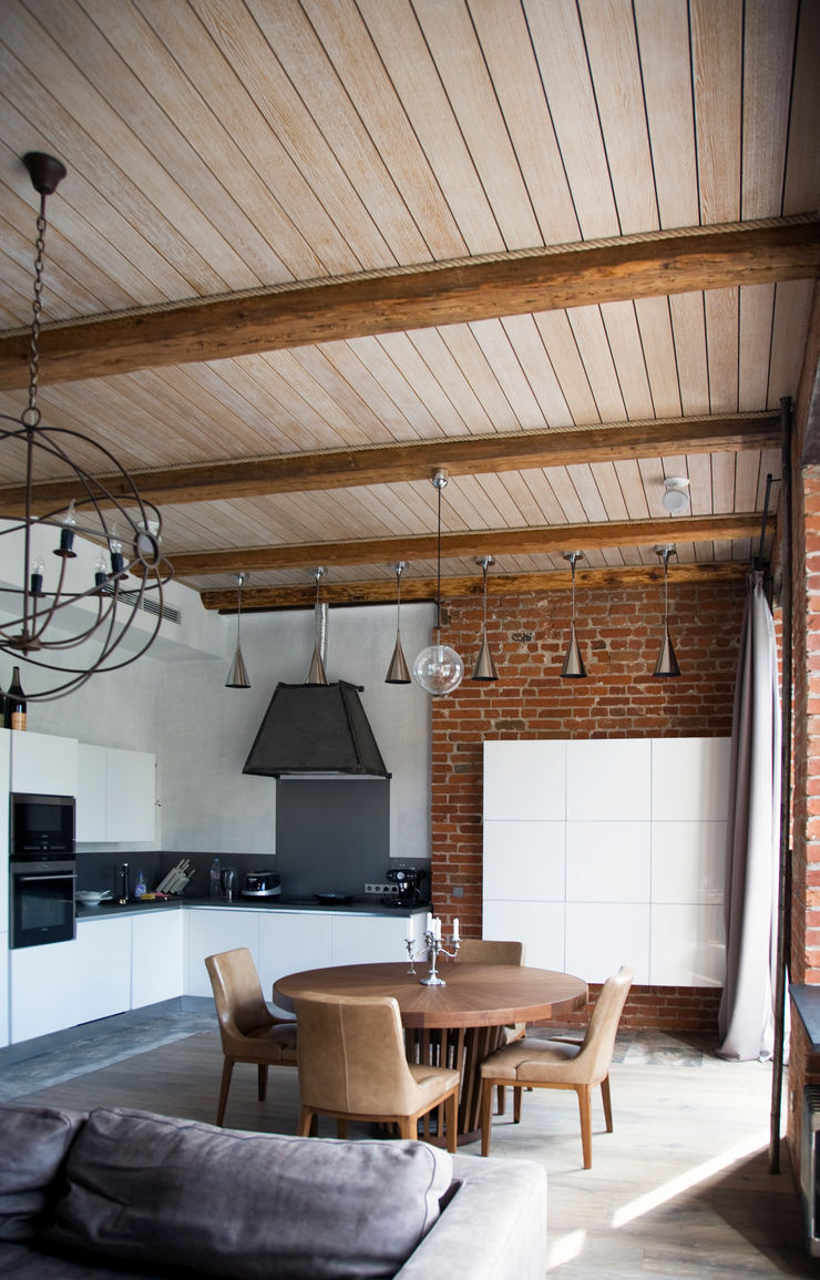 Дизайн-студия интерьера 'ART-B.O.s' Industrial style kitchen