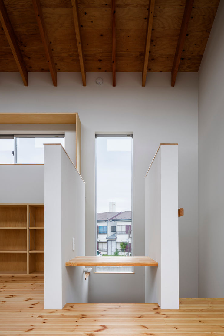 萩原健治建築研究所 Minimalist study/office