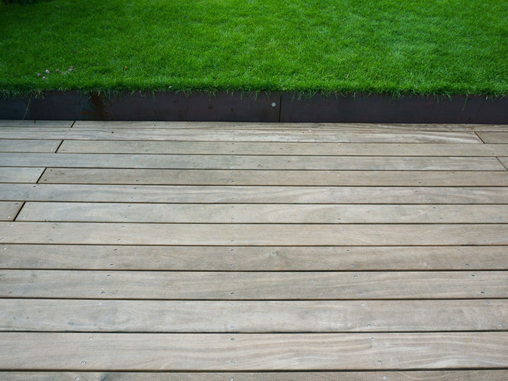 Cumaru Terrassendielen Kahrs GmbH Tropischer Balkon, Veranda & Terrasse