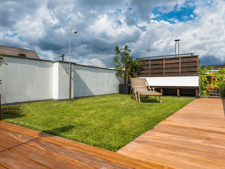 Cumaru Terrassendielen Kahrs GmbH Tropischer Balkon, Veranda & Terrasse