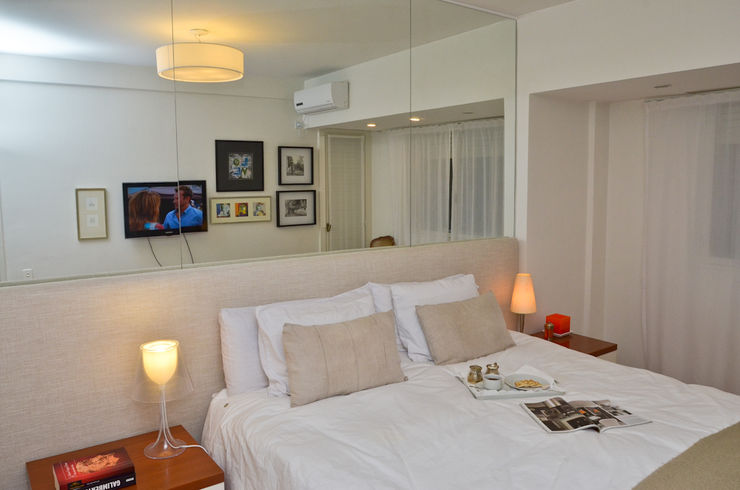 Piso en Palermo 1 & Casa en Libertador GUTMAN+LEHRER ARQUITECTAS Moderne Schlafzimmer