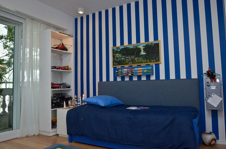 Piso en Palermo 1 & Casa en Libertador GUTMAN+LEHRER ARQUITECTAS Moderne Schlafzimmer
