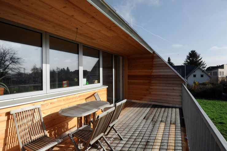 Symbios Architektur Modern Houses Wood Brown