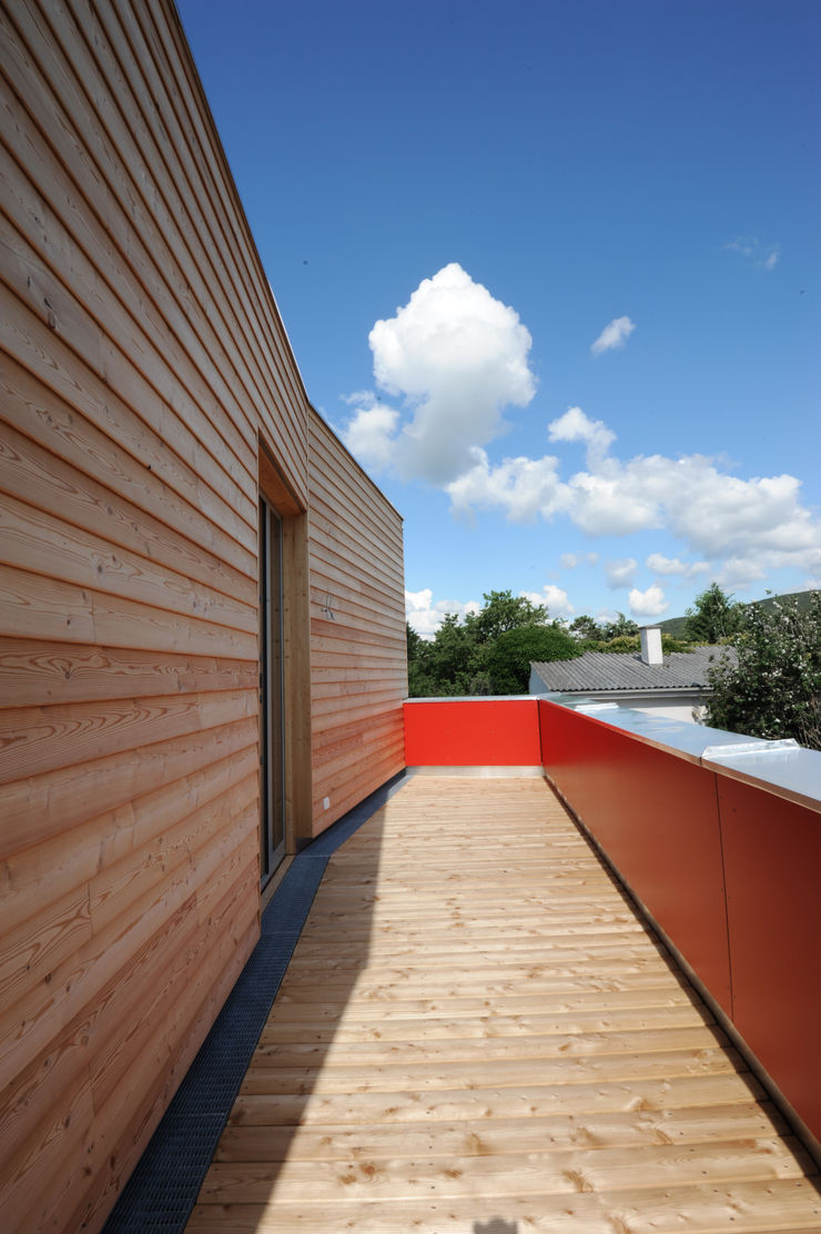 Symbios Architektur Modern Houses Wood-Plastic Composite Brown