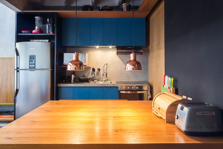 Casa100 Arquitetura Dapur Modern