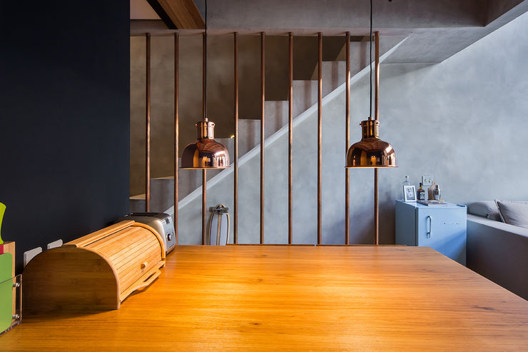 Casa100 Arquitetura Ruang Makan Modern