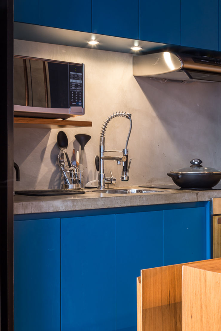 Casa100 Arquitetura Dapur Modern