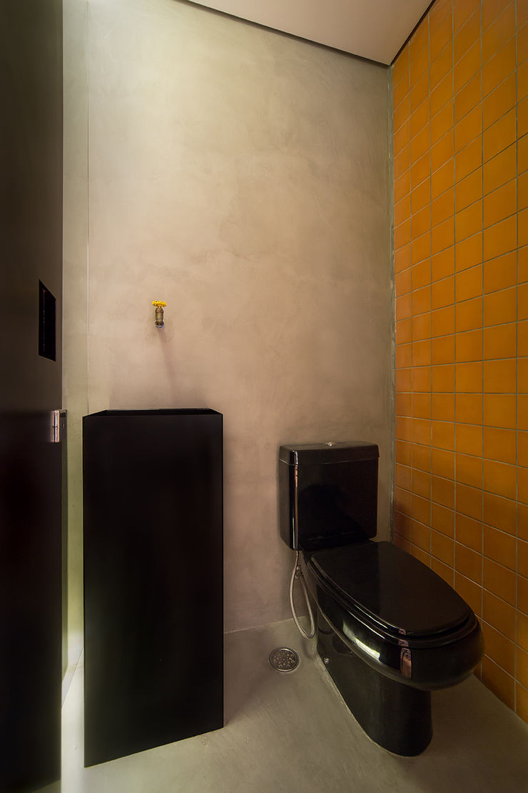 Casa100 Arquitetura Kamar Mandi Modern