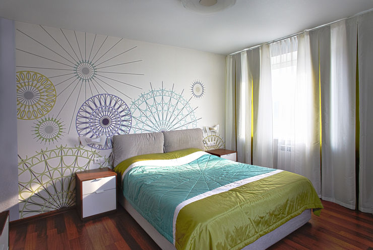 Галина Глебова Camera da letto minimalista