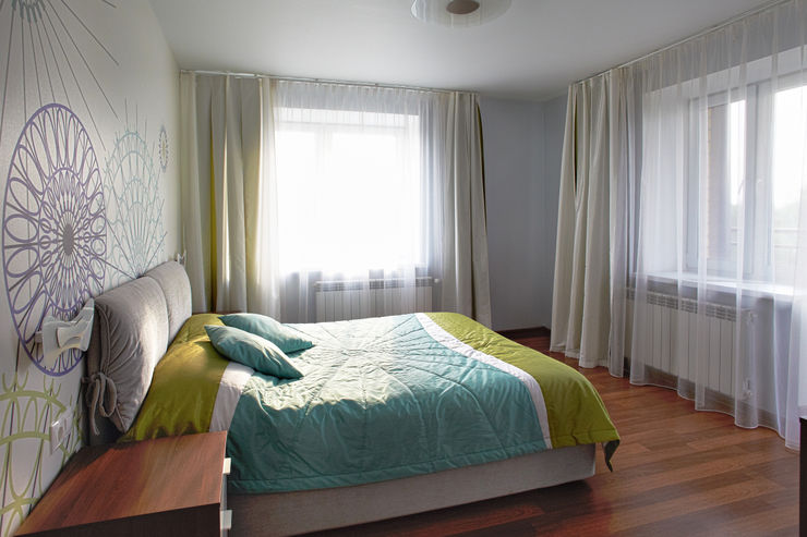 Галина Глебова Camera da letto minimalista