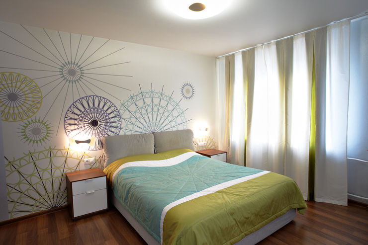 Галина Глебова Camera da letto minimalista