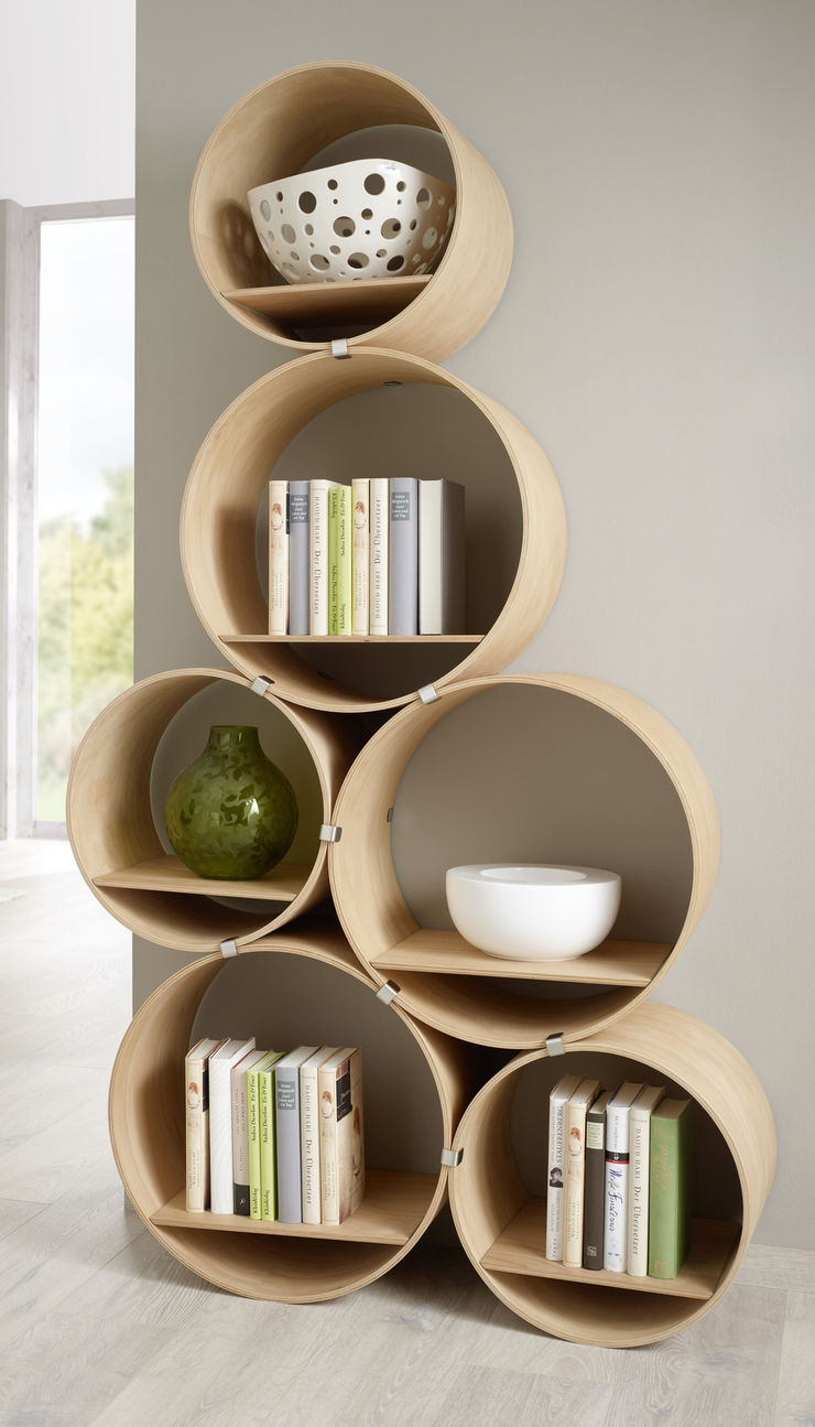 Kißkalt Designs Sala de estarEstantes Madeira