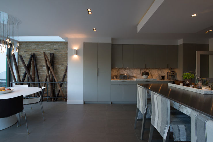 25 Chevening Road ATOM BUILD LTD Modern Dining Room