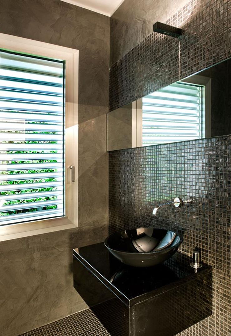 Varie applicazioni della resina negli ambienti Resin srl Bagno moderno