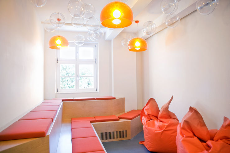 Lieferando.de YD. Your delivery GmbH Sabine Oster Architektur & Innenarchitektur (Sabine Oster UG) Moderne Bürogebäude