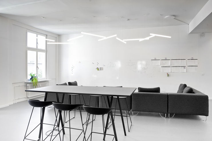 Lieferando.de YD. Your delivery GmbH Sabine Oster Architektur & Innenarchitektur (Sabine Oster UG) Moderne Bürogebäude