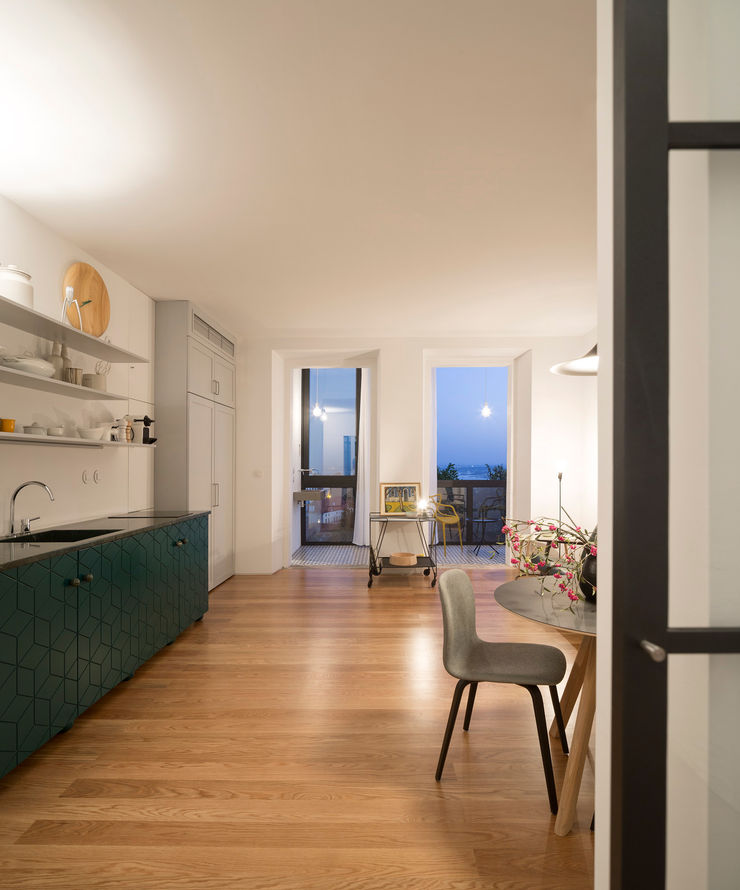 Príncipe real apartment lisbon fala Modern Living Room