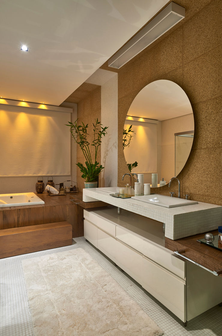 Isabela Canaan Arquitetos e Associados Modern bathroom