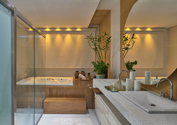 Isabela Canaan Arquitetos e Associados Modern bathroom