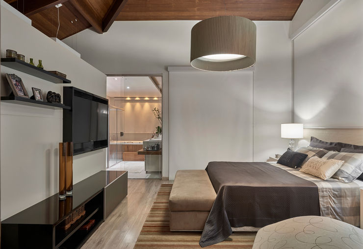 Isabela Canaan Arquitetos e Associados Modern style bedroom