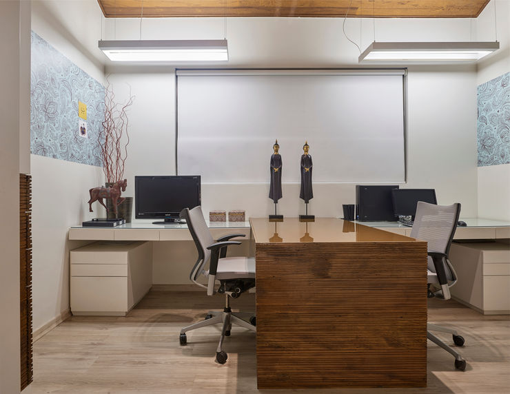 Isabela Canaan Arquitetos e Associados Modern study/office