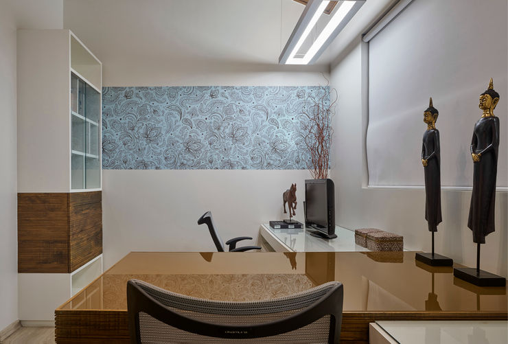 Isabela Canaan Arquitetos e Associados Modern study/office