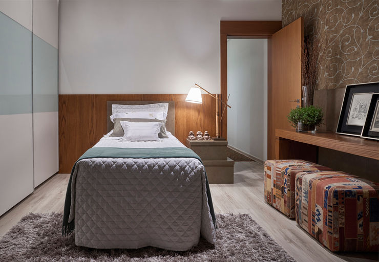 Isabela Canaan Arquitetos e Associados Modern style bedroom