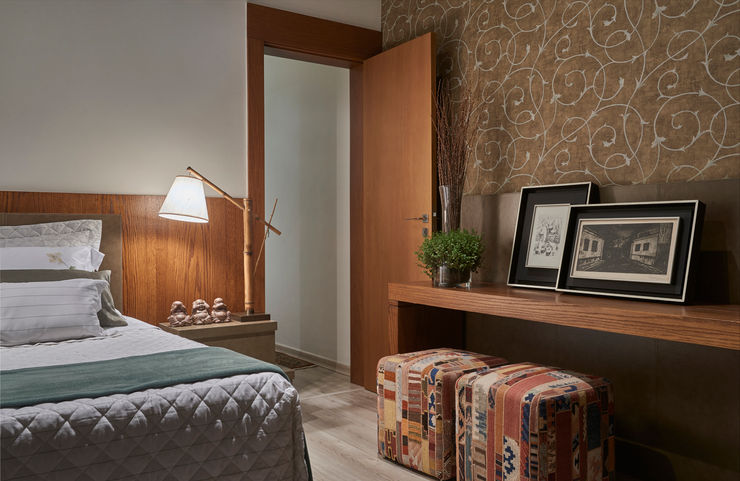 Isabela Canaan Arquitetos e Associados Modern style bedroom