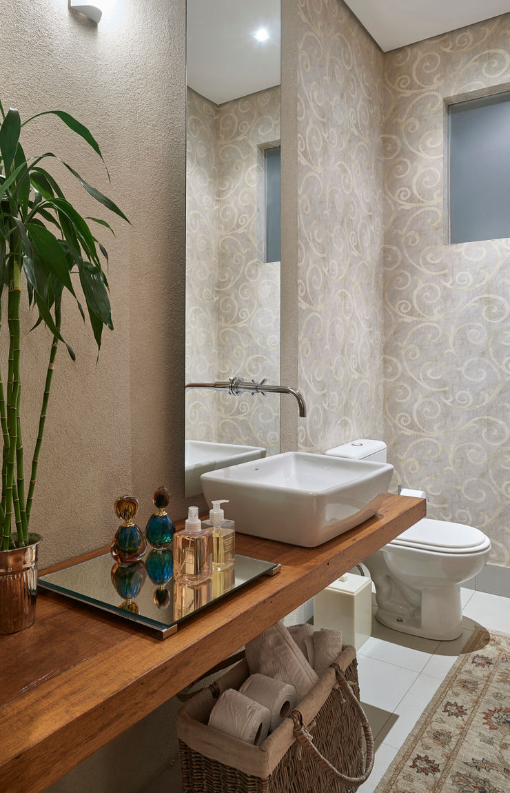 Isabela Canaan Arquitetos e Associados Modern bathroom