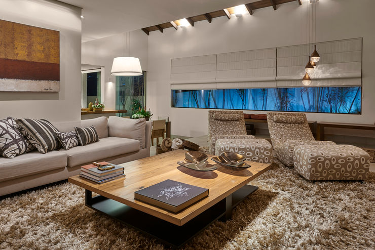 Isabela Canaan Arquitetos e Associados Modern living room