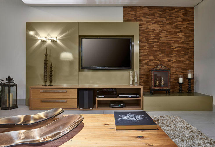 Isabela Canaan Arquitetos e Associados Modern living room