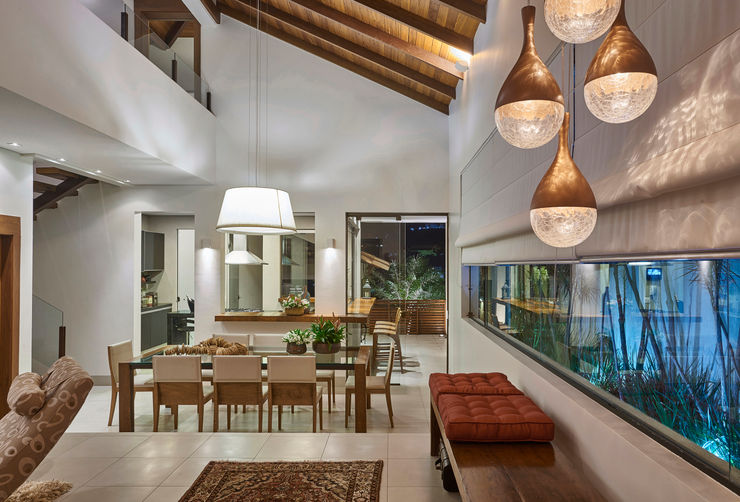 Isabela Canaan Arquitetos e Associados Modern dining room