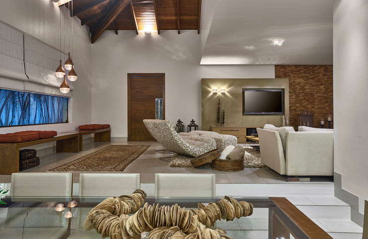 Isabela Canaan Arquitetos e Associados Modern living room