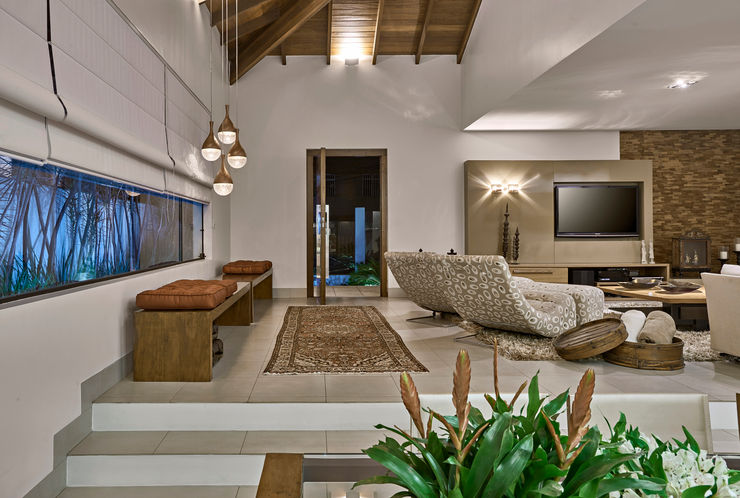 Isabela Canaan Arquitetos e Associados Modern living room