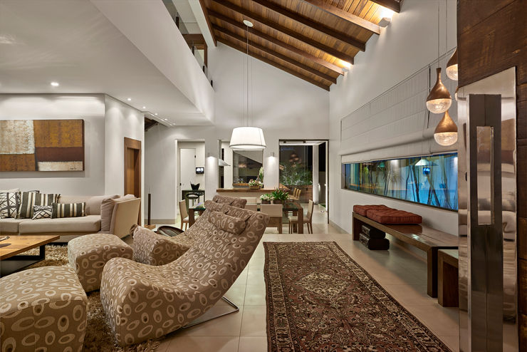 Isabela Canaan Arquitetos e Associados Modern living room