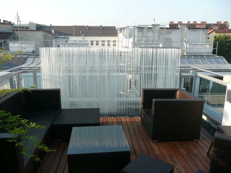 Rooftops BEGRÜNDER Moderner Balkon, Veranda & Terrasse