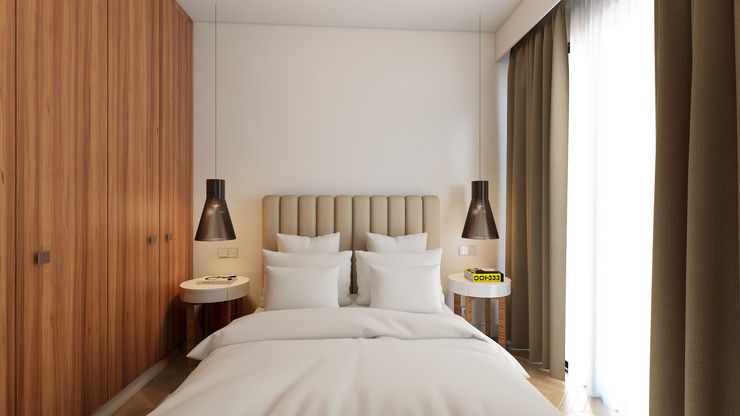 José Tiago Rosa Minimalist bedroom